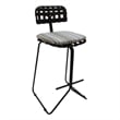 Pemberly Row Outdoor/Indoor Metal Bar Stool 30