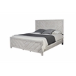 Pemberly Row King 5PC Modern and Contemporary Bedroom Set Made with Wood in Gray