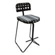 Pemberly Row Outdoor/Indoor Metal Bar Stool 30