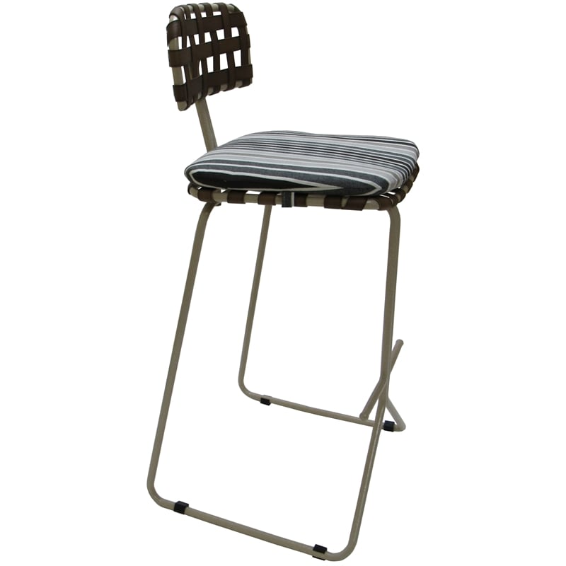 Pemberly Row Outdoor/Indoor Metal Bar Stool 30
