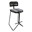 Pemberly Row Outdoor/Indoor Metal Bar Stool 30