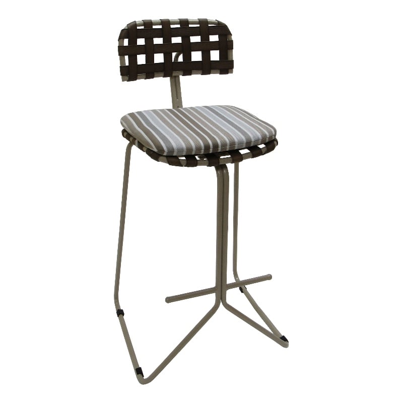 Pemberly Row Outdoor/Indoor Metal Bar Stool 30