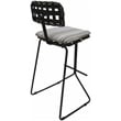 Pemberly Row Outdoor/Indoor Metal Bar Stool 30