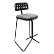 Pemberly Row Outdoor/Indoor Metal Bar Stool 30