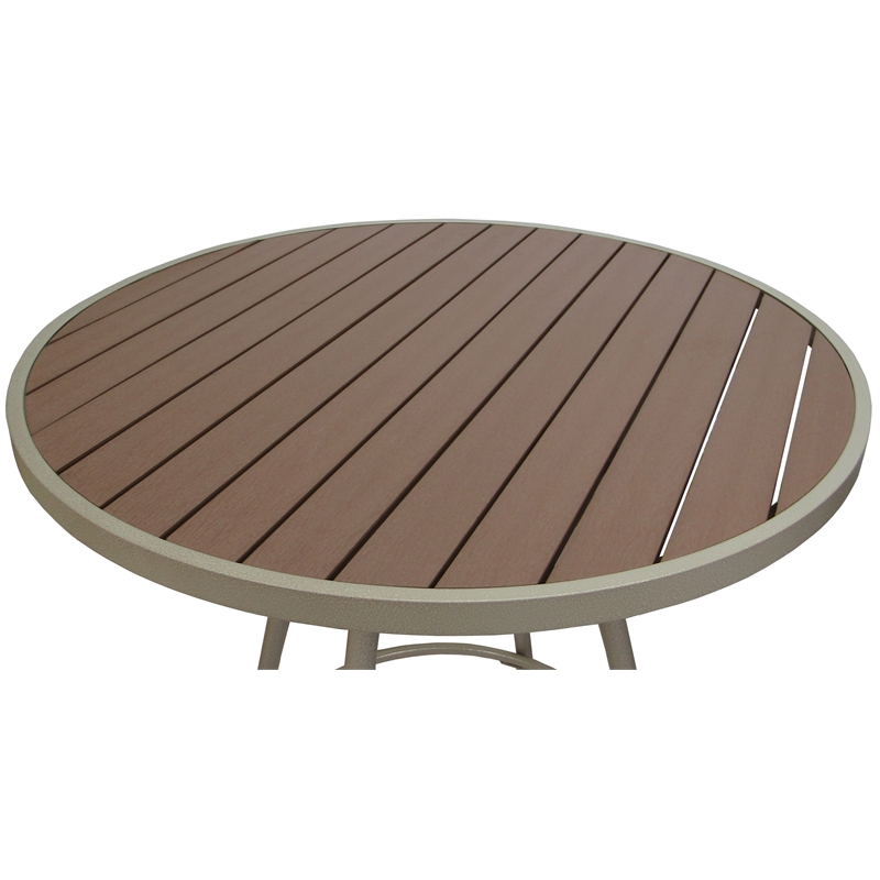 Pemberly Row Outdoor/Indoor Metal Pub Set-30