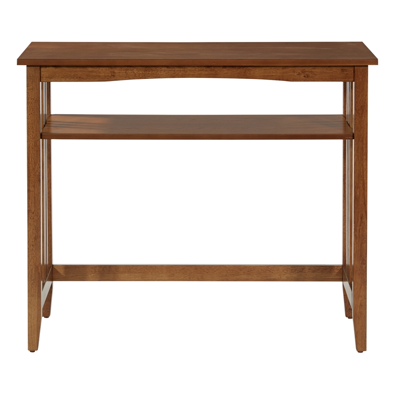 Pemberly Row 36 inch Foyer Table in Ash Brown by OSP Home Furnishings