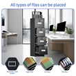 Pemberly Row 4 Drawer Vertical File Cabinet Metal Office Files Storage Cabinet