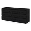 Pemberly Row 3-Piece Set with 6 Drawer Dresser and 2 Nightstands