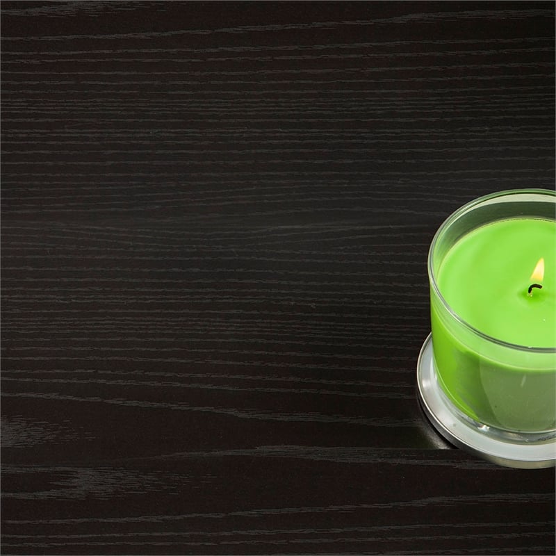 Pemberly Row 2-Piece Set with Dresser and Nightstand with Drawers in Black