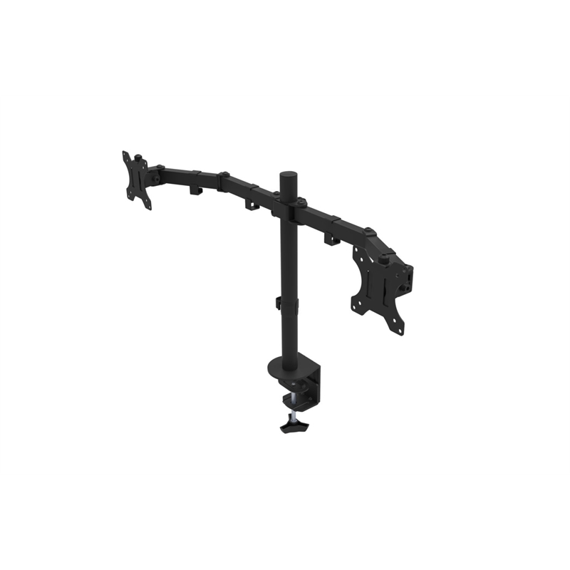 Pemberly Row Premium Desk Computer Monitor Mount - VESA pattern - Black