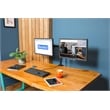 Pemberly Row Premium Desk Computer Monitor Mount - VESA pattern - Black