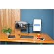 Pemberly Row Premium Desk Computer Monitor Mount - VESA pattern - Black