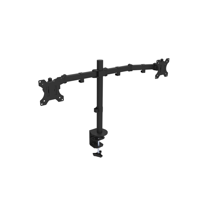 Pemberly Row Premium Desk Computer Monitor Mount - VESA pattern - Black