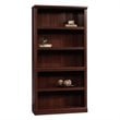 Pemberly Row Engineered Wood 5 Shelf Bookcase in Select Cherry - Set of 2