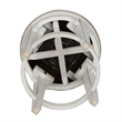Pemberly Row Console Swivel Stool in Antique White Finish - Set of 2