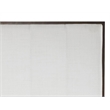 Pemberly Row Modern Wooden Bed in Light Gray and White and Brown
