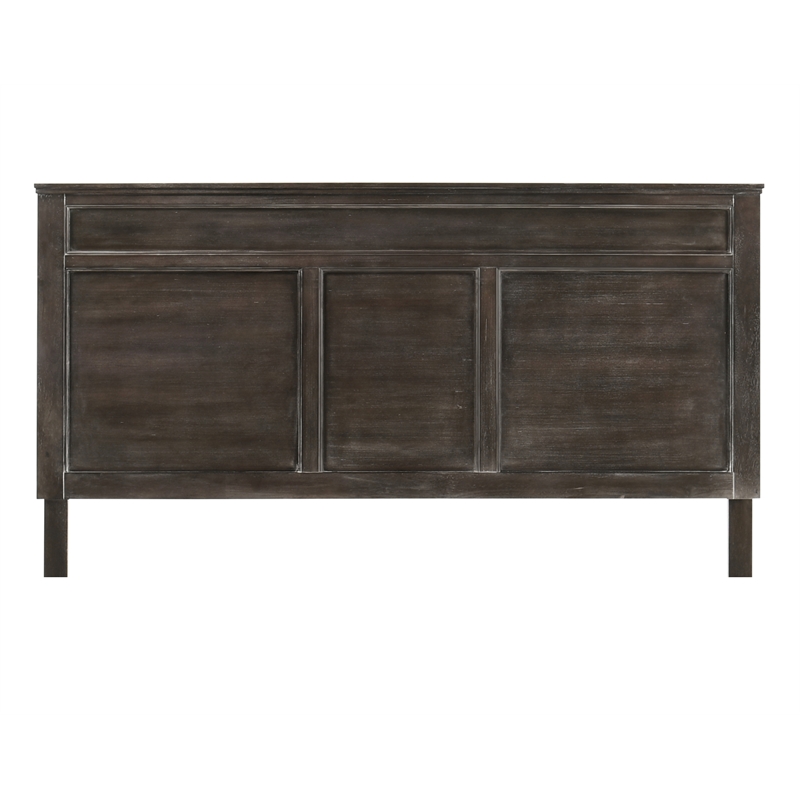 Pemberly Row Traditional Solid Wood Full Bed in Nutmeg Finish