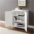Pemberly Row Stackable Wood Kitchen Pantry Storage Cabinet in White