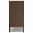 Pemberly Row 2-Door Solid Wood Sideboard Buffet/Storage in Walnut Brown