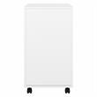 Pemberly Row 3 Drawer Mobile File Cabinet in White - Engineered Wood