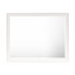 Pemberly Row Modern Contemporary Wood Dresser with Mirror in White