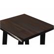 Pemberly Row Contemporary Solid Sheesham Wood End Table - Gray
