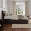 Pemberly Row Portland Twin XL Wood Platform Bed & Trundle in Espresso