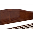 Pemberly Row Mid-Century Solid Wood Twin Daybed with Set of 2 Drawers in Walnut