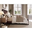 Pemberly Row Charlotte King Wood Low Profile Platform Bed in Espresso