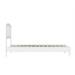 Pemberly Row Quincy Twin Wood Low Profile Platform Bed in White
