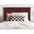 Pemberly Row Charlotte Twin XL Low Profile Platform Bed  in Walnut