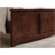Pemberly Row Charlotte Twin XL Low Profile Platform Bed  in Walnut