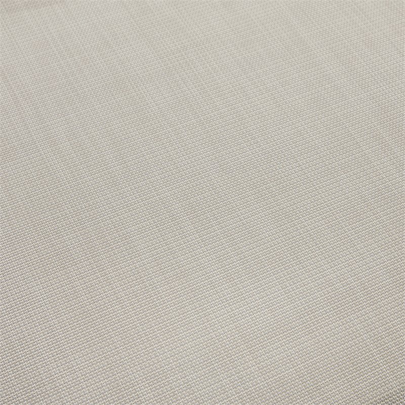 Pemberly Row Steel Metal Sling Chaise Lounge in Gray (Set of 2)