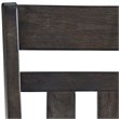 Pemberly Row Wood 7 Piece Butterfly Leaf Trestle Dining Set in Slate