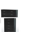 Pemberly Row 2-Piece Set with 5-Drawer Chest and 6-Drawer Double Dresser