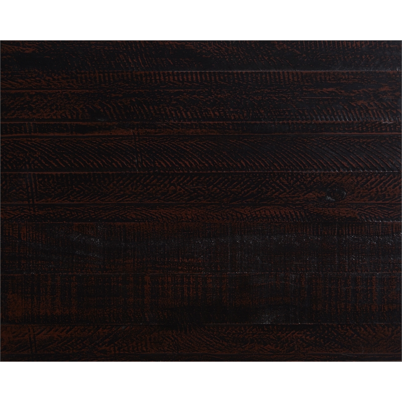 Pemberly Row Solid Wood 3-Drawer Nightstand in Antique Walnut