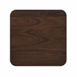 Pemberly Row Square Shape Modern Wood Coffee Table in Walnut