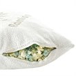 Pemberly Row Rayon and Polyester Fabric King Size Pillow in White