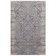Pemberly Row Contemporary 8' x 10' Turkish Area Rug in Blue and Cream