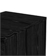 Pemberly Row 2 Drawer Night Stands in Black Woodgrain (Set of 2)