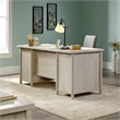 Pemberly Row 2 Piece Executive Desk and Lateral File Set in Chalked Chestnut