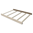 Pemberly Row Contemporary Full Size Wood Rail in Heritage Fog
