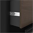 Pemberly Row 2 Drawer Lateral File Cabinet in Antigua and Black