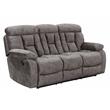 Pemberly Row Contemporary Mushroom Sofa and Loveseat 2-Piece Set