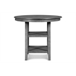 Pemberly Row Modern 5-Piece Transitional Wood Dining Set in Gray