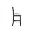 Pemberly Row Modern 5-Piece Transitional Wood Dining Set in Gray