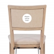 Pemberly Row Pad Back Wood Set of Two Folding Chairs in Graywash