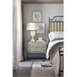 Pemberly Row Modern Bedroom Two-Drawer Nightstand - Speckled Gray