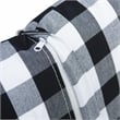 Pemberly Row 5 Piece Polyester Cushion/Pillow Set for Nook in Black