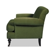Pemberly Row Contemporary Solid Hardwood Chair in Olive Green